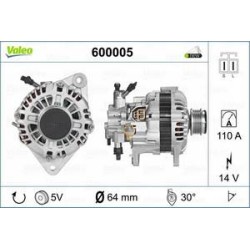 Alternateur Valeo 600005