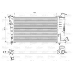 Rad. refroid Valeo 732520