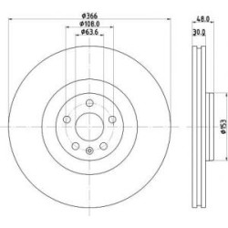 Jeu Disques Mintex MDC2913C