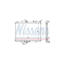 Radiateur Nissens 61292A