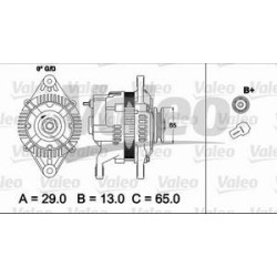 Alternateur Valeo 437490