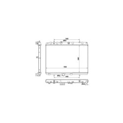 Radiateur Refroid. NRF 58226