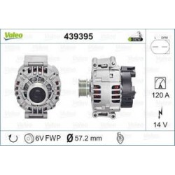 Alternateur Valeo 439395