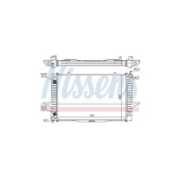 Radiateur Nissens 65548A