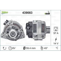 Alternateur Valeo 439083