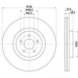 Jeu Disques Mintex MDC2741