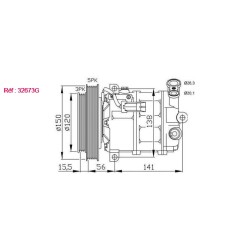 Compresseur NRF 32673G