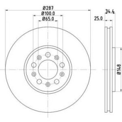 Jeu Disques Mintex MDC979C