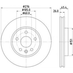 Jeu Disques Mintex MDC2700