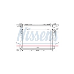 Radiateur Nissens 65536A