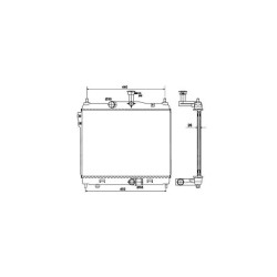 Radiateur Refroid. NRF 53170