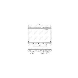 Radiateur Refroid. NRF 509517