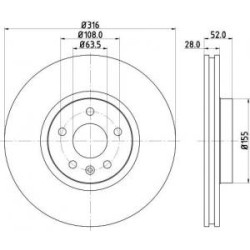 Jeu Disques Mintex MDC1828