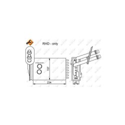 Radiateur Chauff. NRF 53402