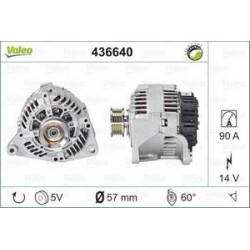 Alternateur Valeo 436640