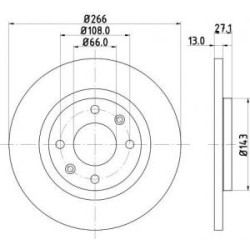 Jeu Disques Mintex MDC1011C