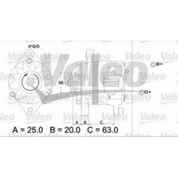 Alternateur Valeo 436111