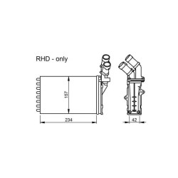 Radiateur Chauff. NRF 58034