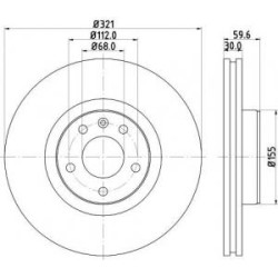 Jeu Disques Mintex MDC1743C