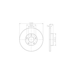 Lot de 2 Disque (x1) TEXTAR 92057405