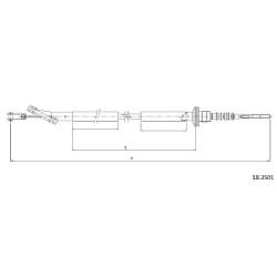 Cable divers Cabor 18.3501