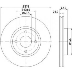 Jeu Disques Mintex MDC2481