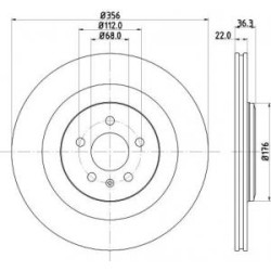 Jeu Disques Mintex MDC2768C