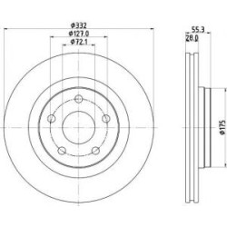 Jeu Disques Mintex MDC2720