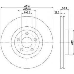 Jeu Disques Mintex MDC2952C