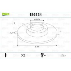 Jeu Disques Valeo 186134