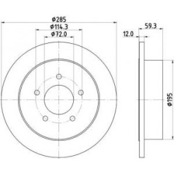 Jeu Disques Mintex MDC2391