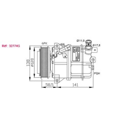 Compresseur NRF 32774G