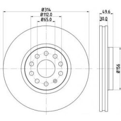 Jeu Disques Mintex MDC2317