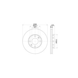 Lot de 2 Disque (x1) TEXTAR 92131700