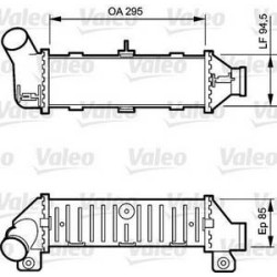 Rad. Turbo/air Valeo 817766