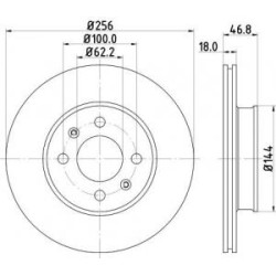 Jeu Disques Mintex MDC2126