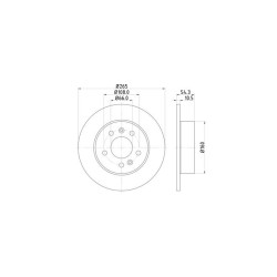 Lot de 2 Disque (x1) TEXTAR 92096300