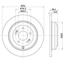 Jeu Disques Mintex MDC2659