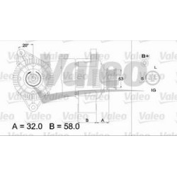 Alternateur Valeo 436541