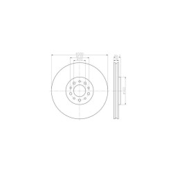 Lot de 2 Disque (x1) TEXTAR 92145103