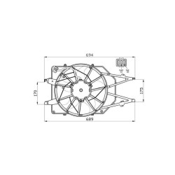 Ventilateur NRF 47465