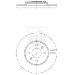 Lot de 2 Disque Nps (x1) K330A31