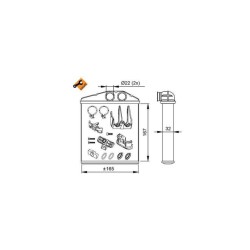 Radiateur Chauff. NRF 54208