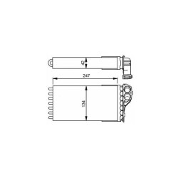 Radiateur Chauff. NRF 53557