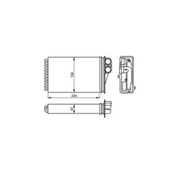 Radiateur Chauff. NRF 54304