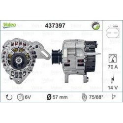 Alternateur Valeo 437397