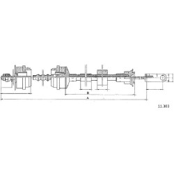 Cable divers Cabor 11.303