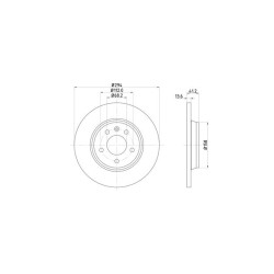 Lot de 2 Disque (x1) TEXTAR 92098103