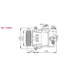 Compresseur NRF 32500G