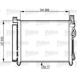 Condenseur Valeo 814346